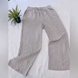🌞BRIGGS Ladies' Linen Blend Pant | Size L | Relaxed Fit
Lightweight Fabric